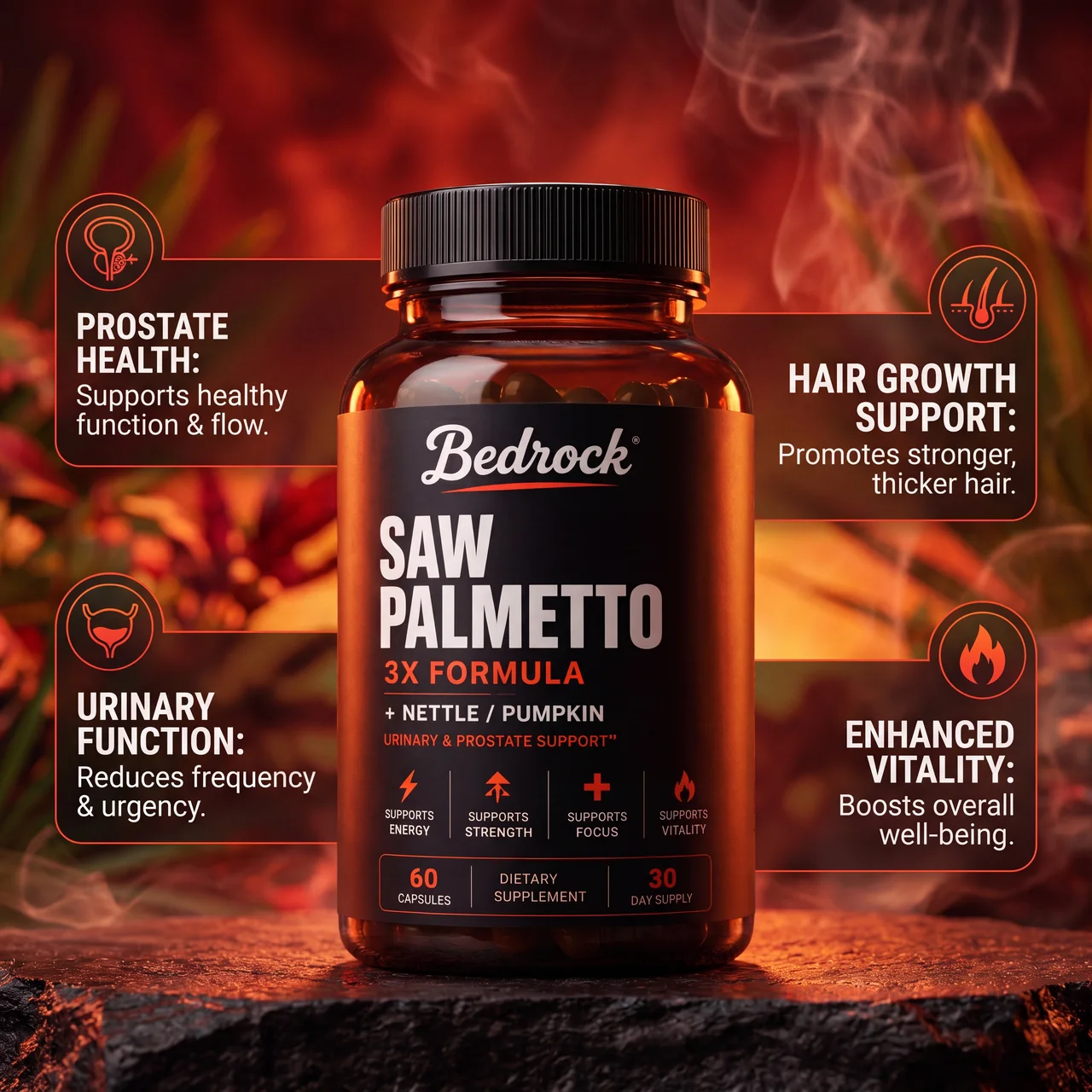 Bedrock Saw Palmetto®