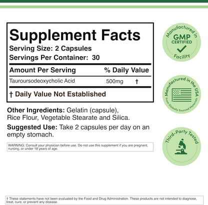 TUDCA 500mg
