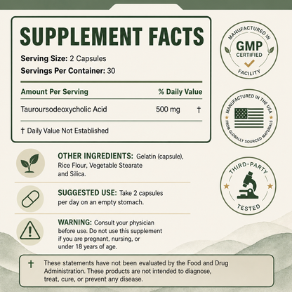 TUDCA® 500mg